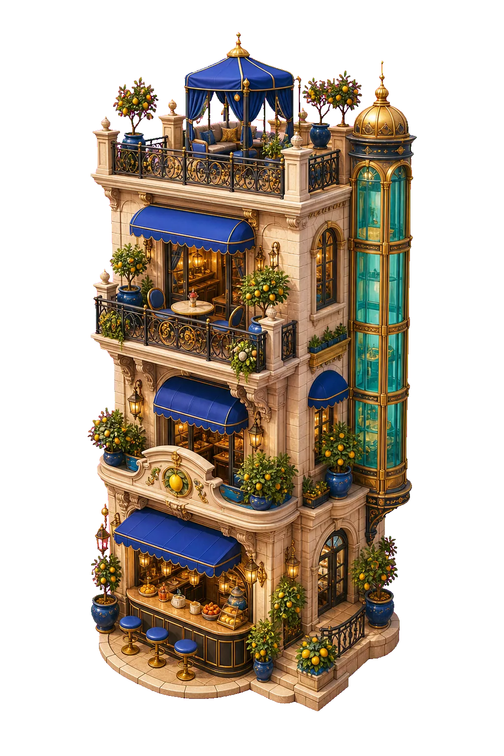 Balcony Citrus Café